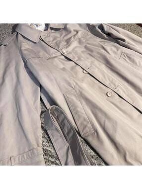 Men’s Vintage London Fog Trench/Rain Coat Tan With Belt 46R